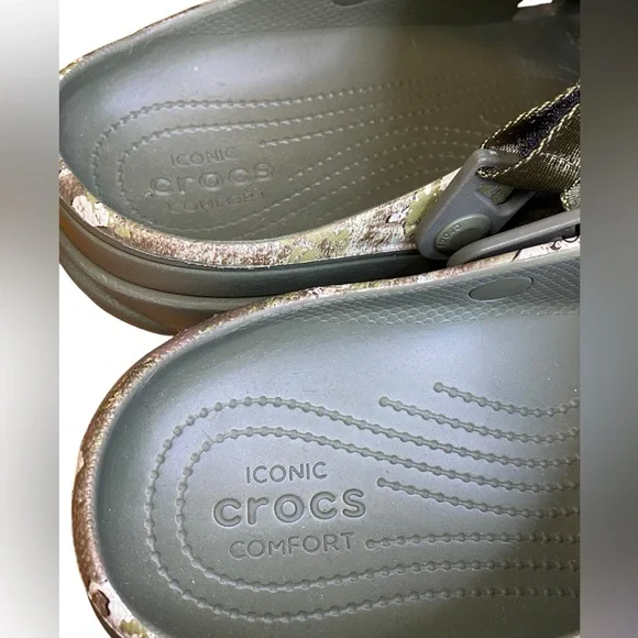 Crocs All-Terrain TrueTimber Clogs Men’s Size 11 - Picture 8 of 11